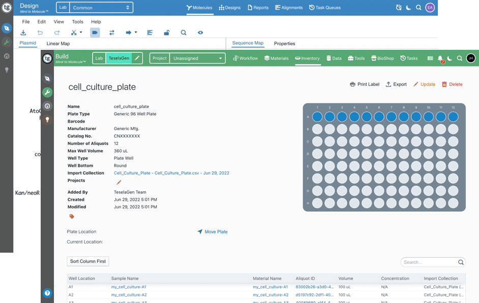 TeselaGen Starter Edition overview