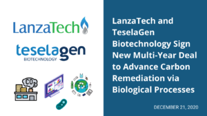 Lanzatech and TeselaGen Press Release Synthetic Biology